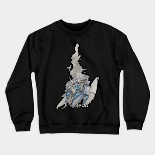 Cyberpunk Cyborg Dragon Crewneck Sweatshirt